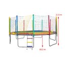 Ver imagem 2 de Cama Elástica Pula Pula 4,27m 6 Pés Lona Colorida PapiBrink