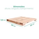Ver imagem 6 de Decks de Madeira Modular 30x30 Cm Sacada e Varanda
