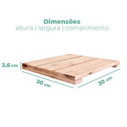 Decks de Madeira Modular 30x30 Cm Sacada e Varanda - 6