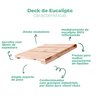 Decks de Madeira Modular 30x30 Cm Sacada e Varanda - 5