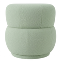 Ver imagem 6 de Poltrona Decorativa Aimê Premium Bouclé Verde Claro Sala Dekorien