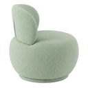 Ver imagem 5 de Poltrona Decorativa Aimê Premium Bouclé Verde Claro Sala Dekorien