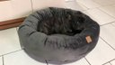 Ver imagem 3 de Cama para Pets Cães e Gatos Nuvem Veludo G 70x70:Cinza Escuro Veludo