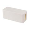 Caixa para Proteger e Organizar Tomadas Fios Cabos 40cm Branco - 1
