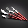Faqueiro Le Rubi em Inox com Cabo Vermelho 16 Peças - 3
