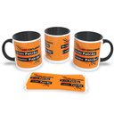 Ver imagem 1 de Caneca Preta de Porcelana Profissões Patrão, Chefe e Lider