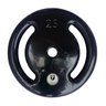 Anilha 25kg Emborrachada Revestida Vazada Peso Musculação Academia JFIT - 1