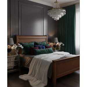 Cama de Casal King Size 1,60 X 2,00 - Madeira Maciça - Móveis de Gramado - ( Cor Castanho )