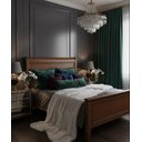 Ver imagem 1 de Cama de Casal King Size 1,60 X 2,00 - Madeira Maciça - Móveis de Gramado - ( Cor Castanho )