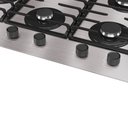 Ver imagem 5 de Cooktop Mueller 5 Bocas de Alumínio 77cm com Grade Dupla Mcg5bl Bivolt