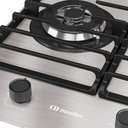 Ver imagem 6 de Cooktop Mueller 5 Bocas de Alumínio 77cm com Grade Dupla Mcg5bl Bivolt