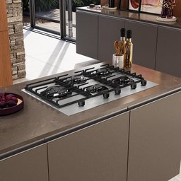 Cooktop Mueller 5 Bocas de Alumínio 77cm com Grade Dupla Mcg5bl Bivolt - 8