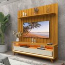 Ver imagem 1 de Rack com Painel para Tv até 43 Polegadas Led 2 Gavetas com Pés 130cm Elegance/requinte