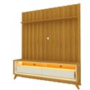 Ver imagem 2 de Rack com Painel para Tv até 43 Polegadas Led 2 Gavetas com Pés 130cm Elegance/requinte