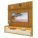 Ver imagem 7 de Rack com Painel para Tv até 43 Polegadas Led 2 Gavetas com Rodízios 130cm Elegance/requinte