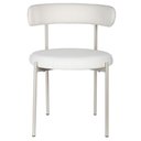 Ver imagem 2 de Cadeira Serena - Bouclê Off White Base Areia