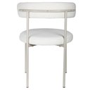 Ver imagem 4 de Cadeira Serena - Bouclê Off White Base Areia