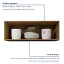 Ver imagem 4 de Armário de Cozinha Aéreo Geladeira Salvador