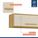 Ver imagem 3 de Armário Aéreo 1 Porta Geladeira Salvador