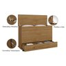 Baú para Quarto em Mdf/mdp 136,5 Cm Itália - 4