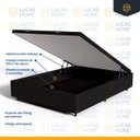 Ver imagem 6 de Cama Box Baú com Colchão de Molas Ensacadas Anjos Classic Casal 138cm