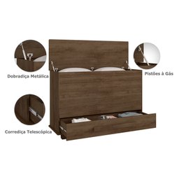 Baú para Quarto em Mdf/mdp 136,5 Cm Itália - 4