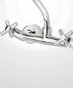 Ver imagem 3 de Misturador para Cozinha de Parede Dn15-20 Slim Cross Cromado Perflex