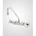 Ver imagem 1 de Misturador para Cozinha de Parede Dn15-20 Slim Cross Cromado Perflex