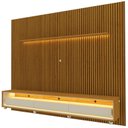 Ver imagem 3 de Rack com Painel para Tv até 85 Polegadas Led 3 Gavetas com Rodízios 270cm Requinte
