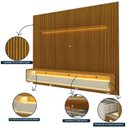 Ver imagem 6 de Rack com Painel para Tv até 85 Polegadas Led 3 Gavetas com Rodízios 270cm Requinte