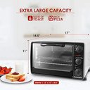 Ver mais imagens de Elite Gourmet Ero-2008nffp Forno Elétrico Rotisserie 23l Preto