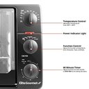 Ver imagem 4 de Elite Gourmet Ero-2008nffp Forno Elétrico Rotisserie 23l Preto