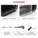 Ver imagem 5 de Elite Gourmet Ero-2008nffp Forno Elétrico Rotisserie 23l Preto