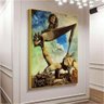 Quadro Salvador Dali Construção Macia Com Feijão Cozido:150x100/BRANCA - 5
