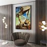 Quadro Salvador Dali Construção Macia Com Feijão Cozido:150x100/BRANCA - 4