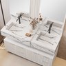 Bancada em Porcelanato 120cm com Cuba Esculpida Ripy - 5