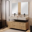 Ver imagem 1 de Bancada em Porcelanato 120cm com Cuba Esculpida Ripy