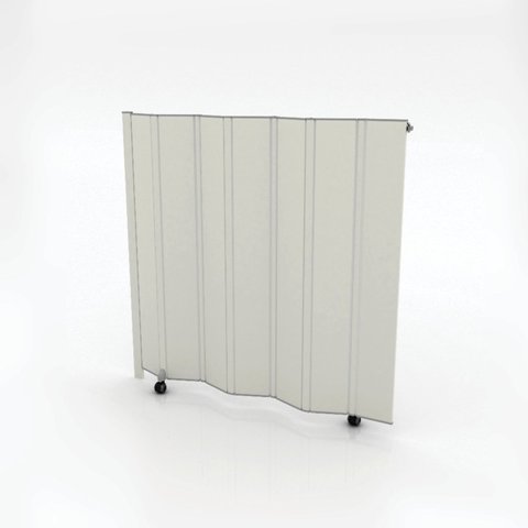 Portão de Proteção Sanfonado de PVC 82cm x 73cm Pet Dogdoor BCF