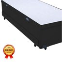 Ver imagem 2 de Bicama Box com Baú Solteiro Preto 88x188x44 V-store