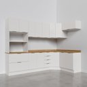 Ver imagem 6 de Cozinha Modulada 7 Peças 1 Tampo 3 Aéreos 3 Balcões e Torre Quente Ipanema CabeCasa MadeiraOriginals