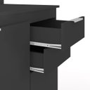 Ver imagem 6 de Balcão de Cozinha com Tampo 120cm Pérola Preto Z34 - Mpozenato