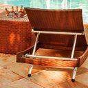 Ver imagem 4 de 3 Espreguiçadeiras Bona e Mesa Grécia com Balde em Alumínio para Piscina Trama Original