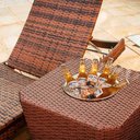 Ver imagem 3 de 3 Espreguiçadeiras Bona e Mesa Grécia com Balde em Alumínio para Piscina Trama Original