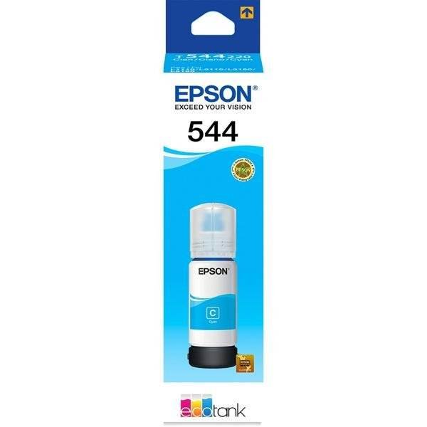 Tinta para Eco Tank Ciano/azul T544 - T544220 - Epson Pt 1 Un (original) - 2