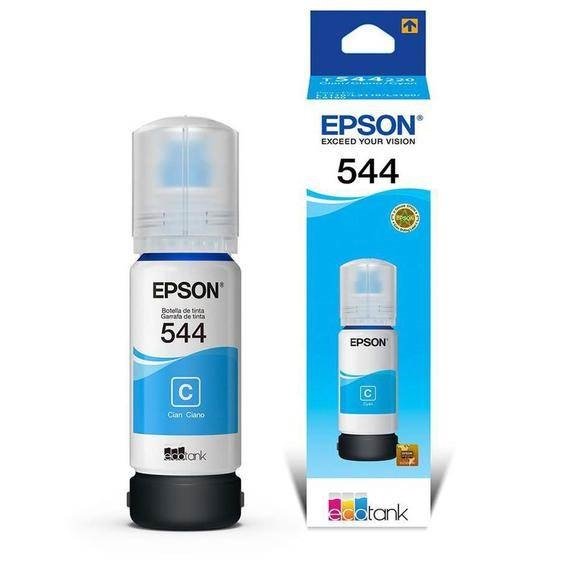 Tinta para Eco Tank Ciano/azul T544 - T544220 - Epson Pt 1 Un (original)