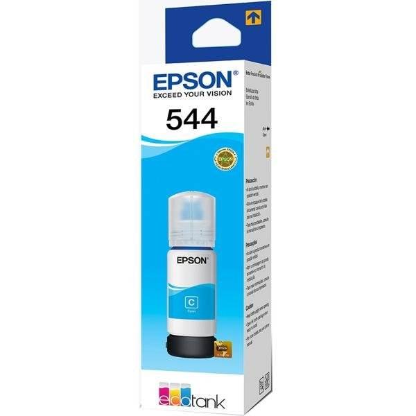 Tinta para Eco Tank Ciano/azul T544 - T544220 - Epson Pt 1 Un (original) - 3