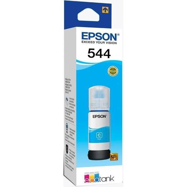 Tinta para Eco Tank Ciano/azul T544 - T544220 - Epson Pt 1 Un (original) - 4