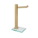 Ver imagem 6 de Kit de Banheiro 1 Papeleira de Chão 1 Porta Toalhas de Bancada Ducon Metais