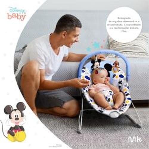 Cadeira de Descanso 0-11kg Mickey Softy Multikids Baby Bb440 - 4