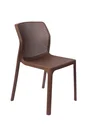 Ver imagem 2 de Kit 2 Cadeiras Laryssa Marrom Fendi